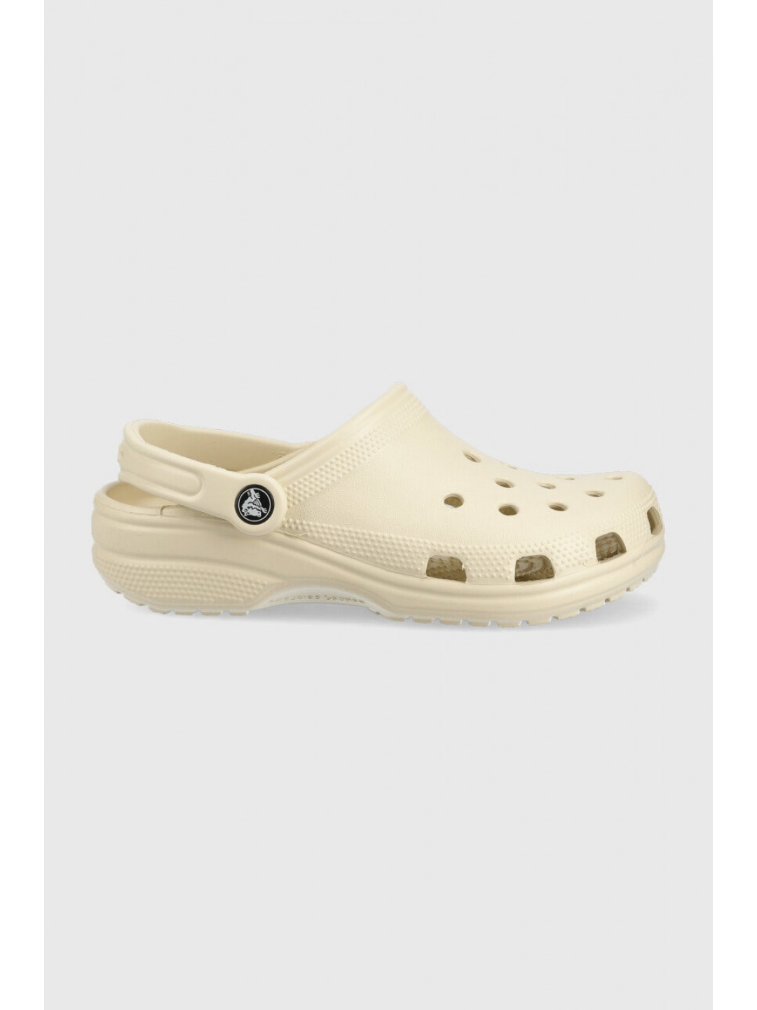 Pantofle Crocs Classic dámské béžová barva 10001